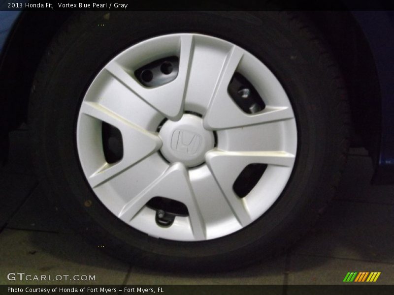 Vortex Blue Pearl / Gray 2013 Honda Fit