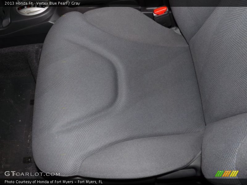 Vortex Blue Pearl / Gray 2013 Honda Fit