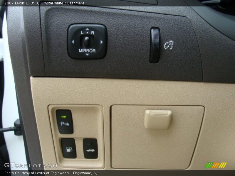 Crystal White / Cashmere 2007 Lexus ES 350