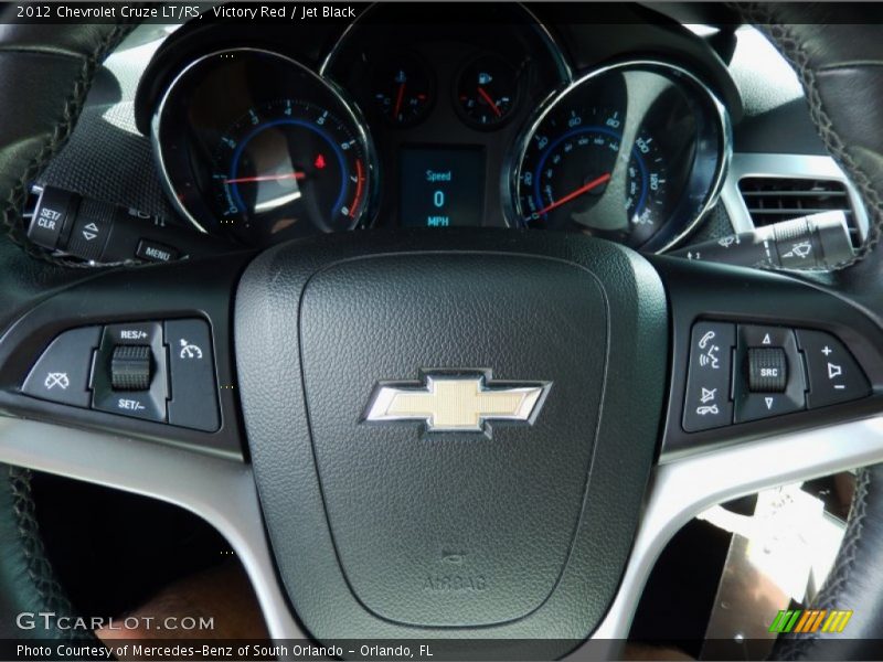 Victory Red / Jet Black 2012 Chevrolet Cruze LT/RS
