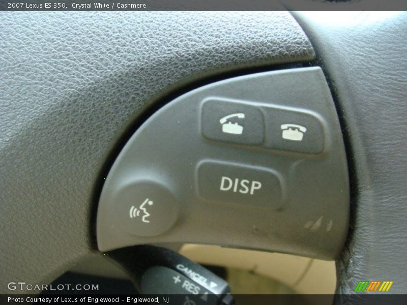 Crystal White / Cashmere 2007 Lexus ES 350