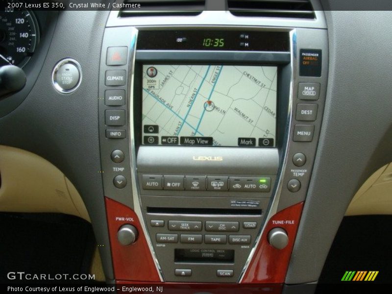 Crystal White / Cashmere 2007 Lexus ES 350