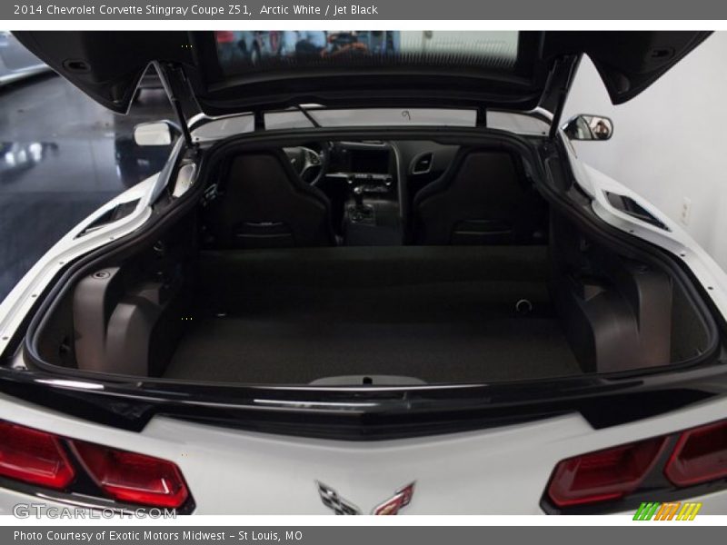 2014 Corvette Stingray Coupe Z51 Trunk