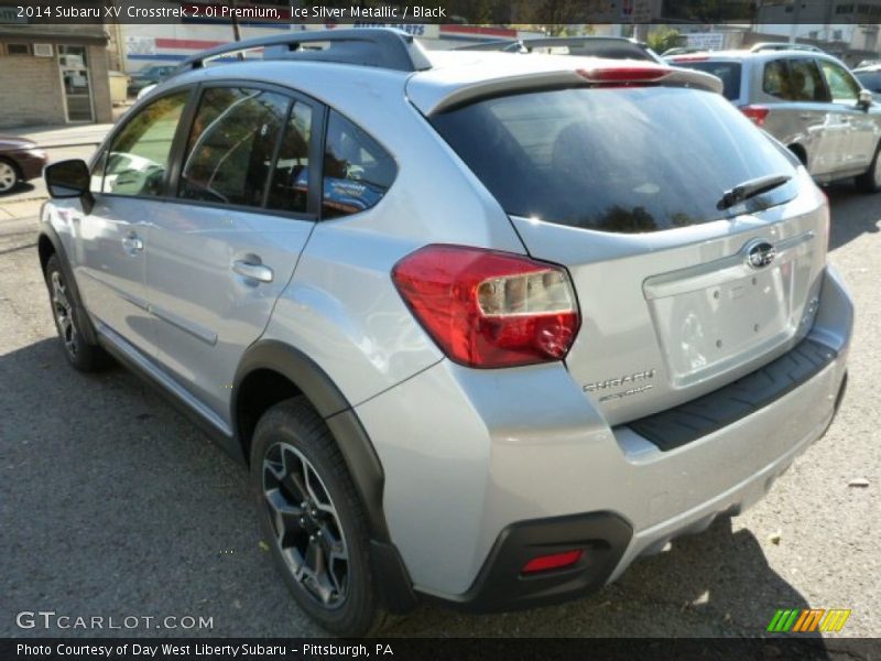 Ice Silver Metallic / Black 2014 Subaru XV Crosstrek 2.0i Premium