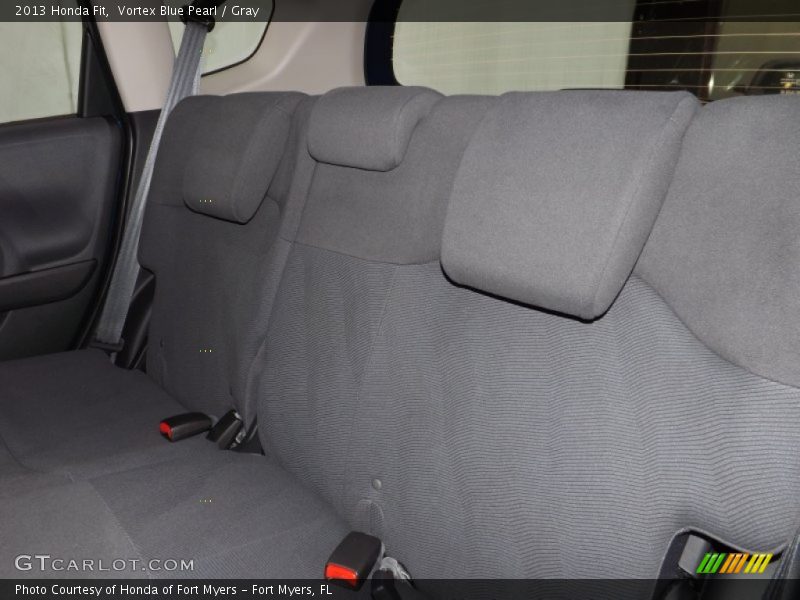 Vortex Blue Pearl / Gray 2013 Honda Fit