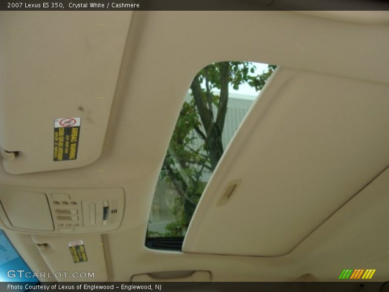 Crystal White / Cashmere 2007 Lexus ES 350