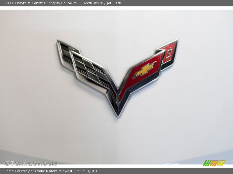  2014 Corvette Stingray Coupe Z51 Logo
