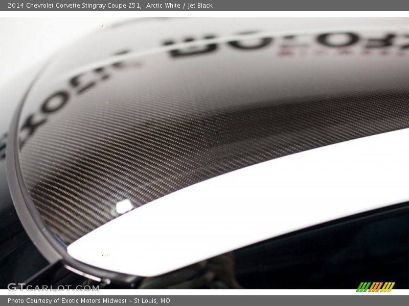 Arctic White / Jet Black 2014 Chevrolet Corvette Stingray Coupe Z51