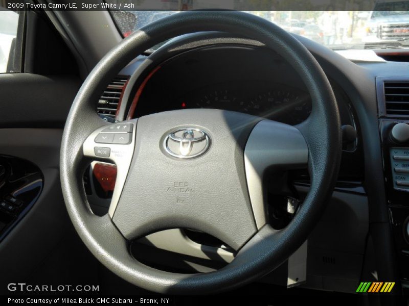 Super White / Ash 2009 Toyota Camry LE