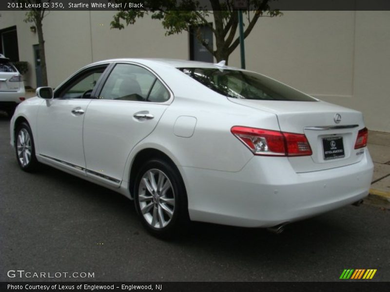 Starfire White Pearl / Black 2011 Lexus ES 350