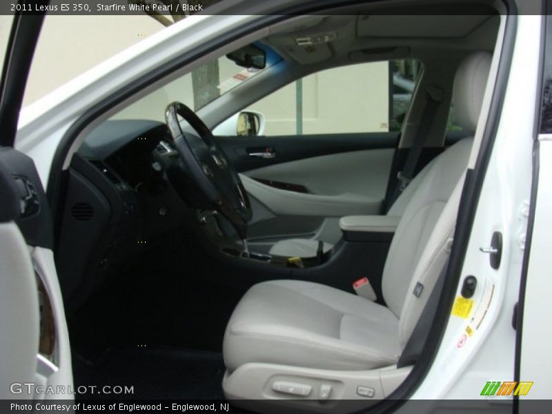 Starfire White Pearl / Black 2011 Lexus ES 350