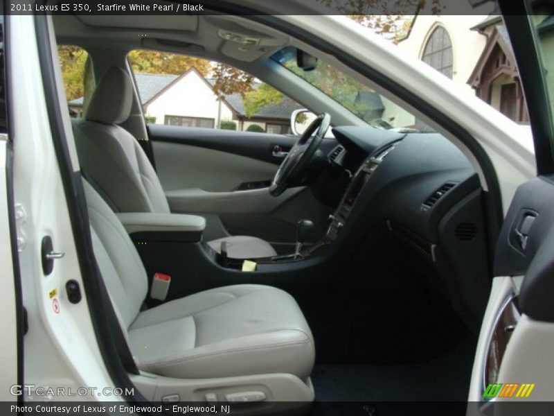 Starfire White Pearl / Black 2011 Lexus ES 350