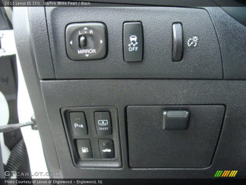 Starfire White Pearl / Black 2011 Lexus ES 350
