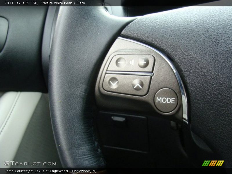 Starfire White Pearl / Black 2011 Lexus ES 350