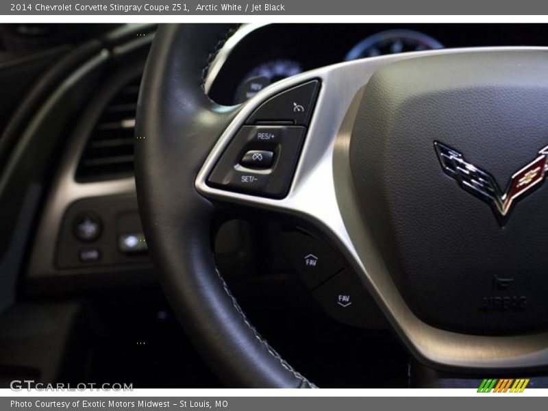 Controls of 2014 Corvette Stingray Coupe Z51