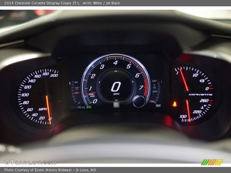  2014 Corvette Stingray Coupe Z51 Stingray Coupe Z51 Gauges