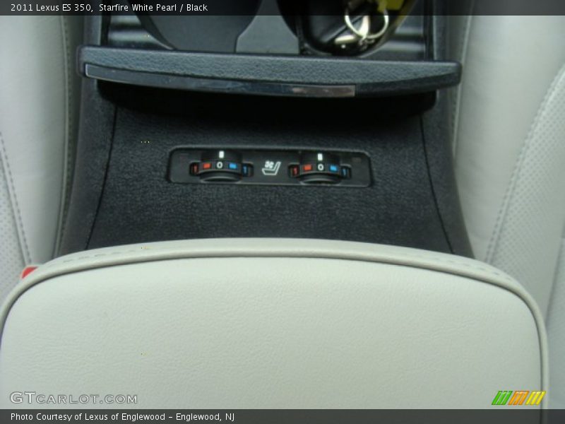 Starfire White Pearl / Black 2011 Lexus ES 350