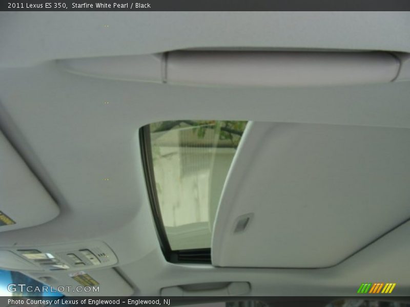Starfire White Pearl / Black 2011 Lexus ES 350