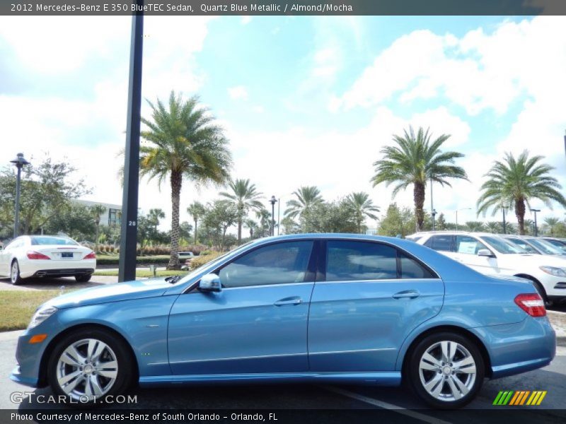  2012 E 350 BlueTEC Sedan Quartz Blue Metallic