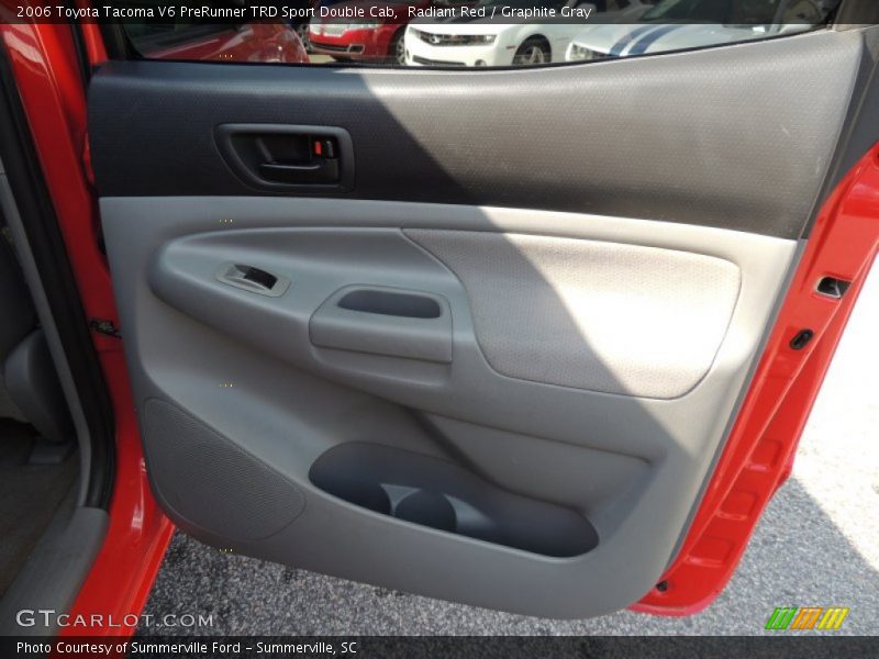 Radiant Red / Graphite Gray 2006 Toyota Tacoma V6 PreRunner TRD Sport Double Cab