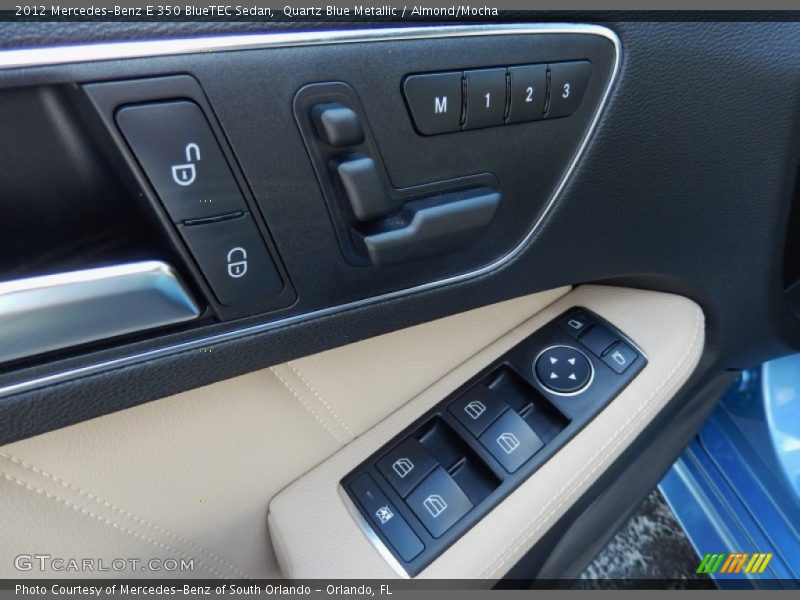 Controls of 2012 E 350 BlueTEC Sedan