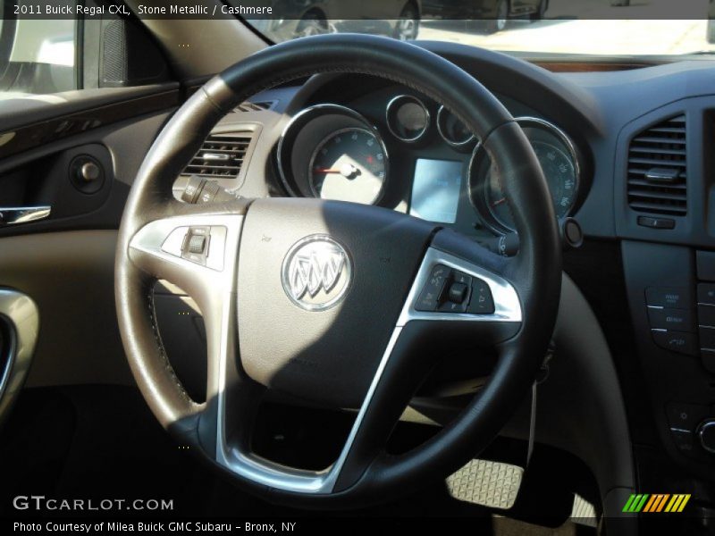 Stone Metallic / Cashmere 2011 Buick Regal CXL