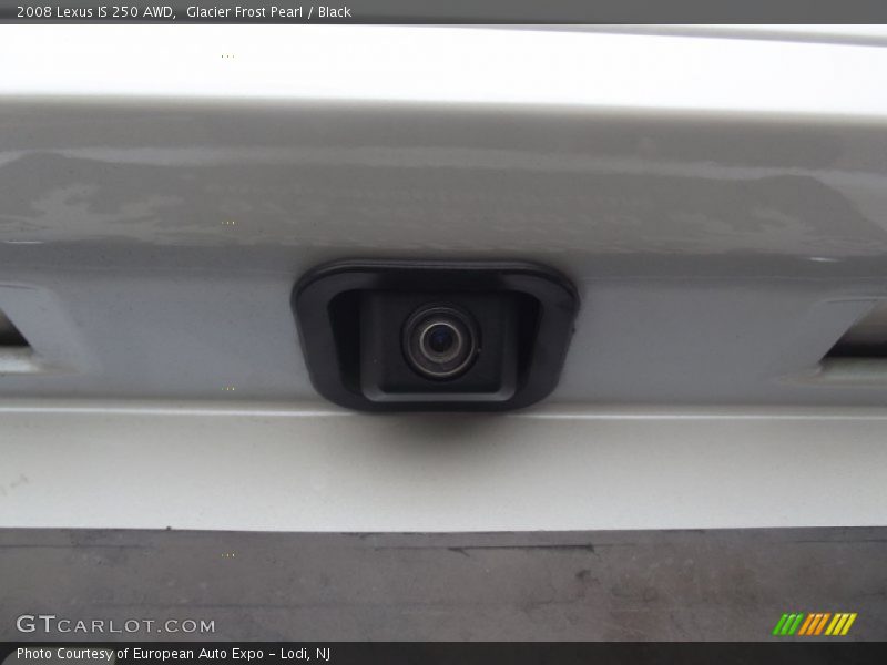 Glacier Frost Pearl / Black 2008 Lexus IS 250 AWD