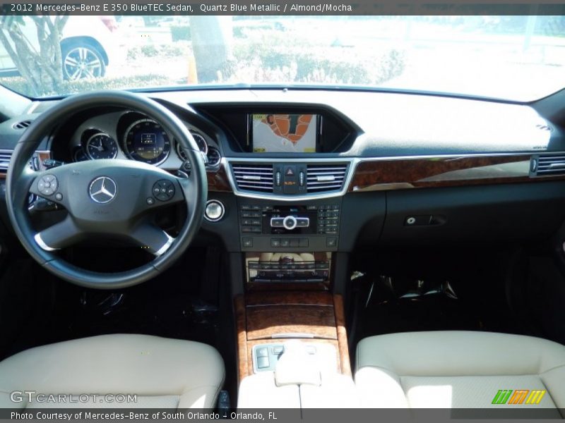 Dashboard of 2012 E 350 BlueTEC Sedan