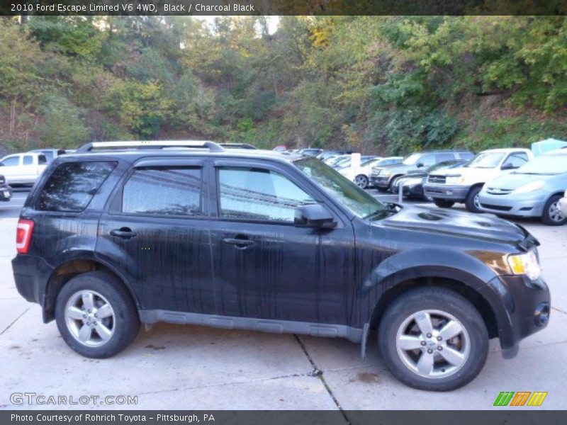Black / Charcoal Black 2010 Ford Escape Limited V6 4WD