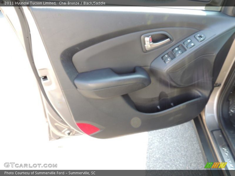 Chai Bronze / Black/Saddle 2011 Hyundai Tucson Limited