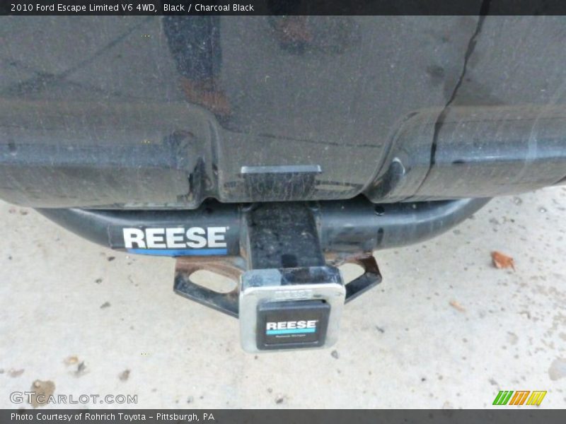 Black / Charcoal Black 2010 Ford Escape Limited V6 4WD