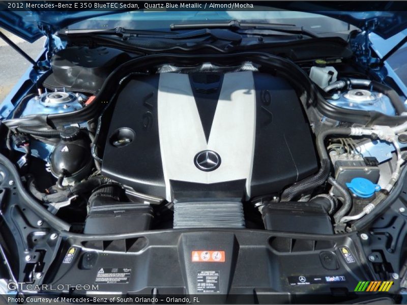  2012 E 350 BlueTEC Sedan Engine - 3.0 Liter BlueTEC Turbo-Diesel DOHC 24-Valve VVT V6