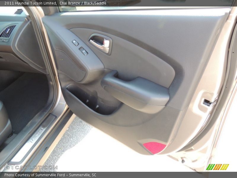 Chai Bronze / Black/Saddle 2011 Hyundai Tucson Limited