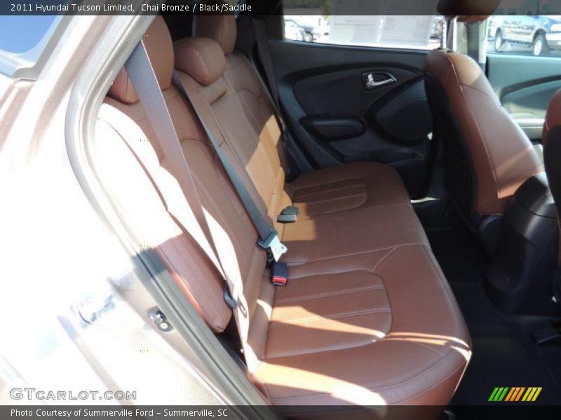 Chai Bronze / Black/Saddle 2011 Hyundai Tucson Limited