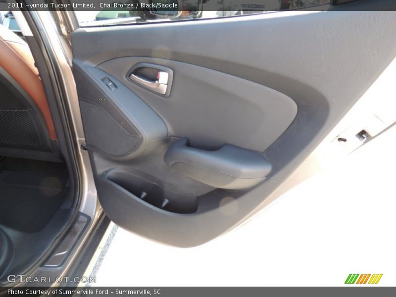 Chai Bronze / Black/Saddle 2011 Hyundai Tucson Limited