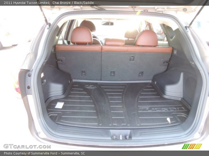 Chai Bronze / Black/Saddle 2011 Hyundai Tucson Limited