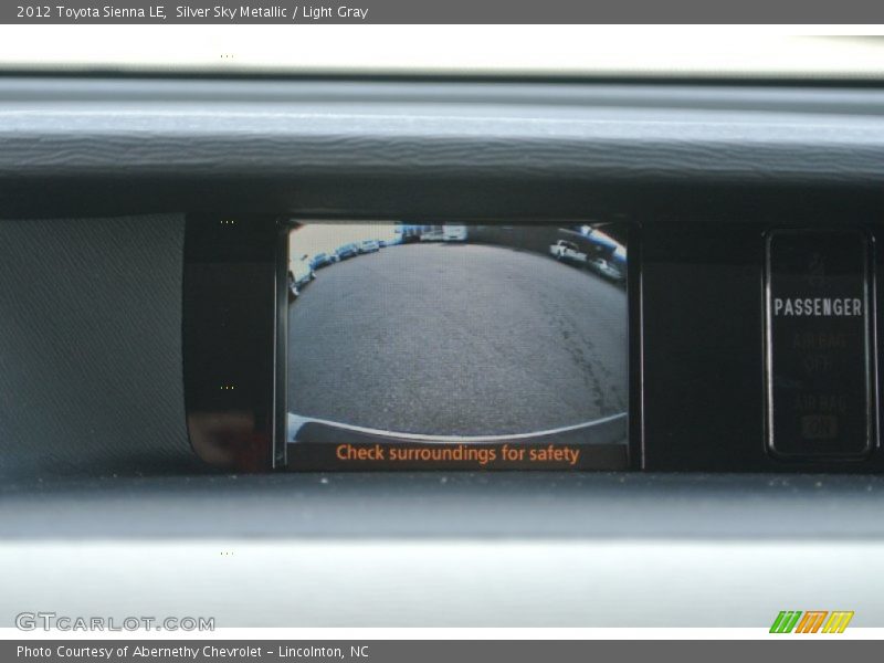 Silver Sky Metallic / Light Gray 2012 Toyota Sienna LE