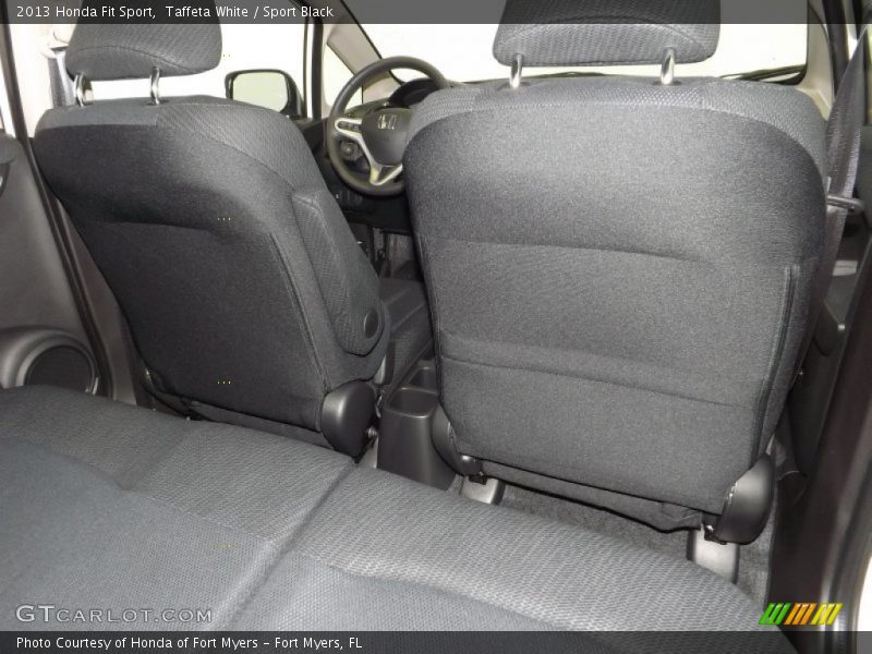 Taffeta White / Sport Black 2013 Honda Fit Sport
