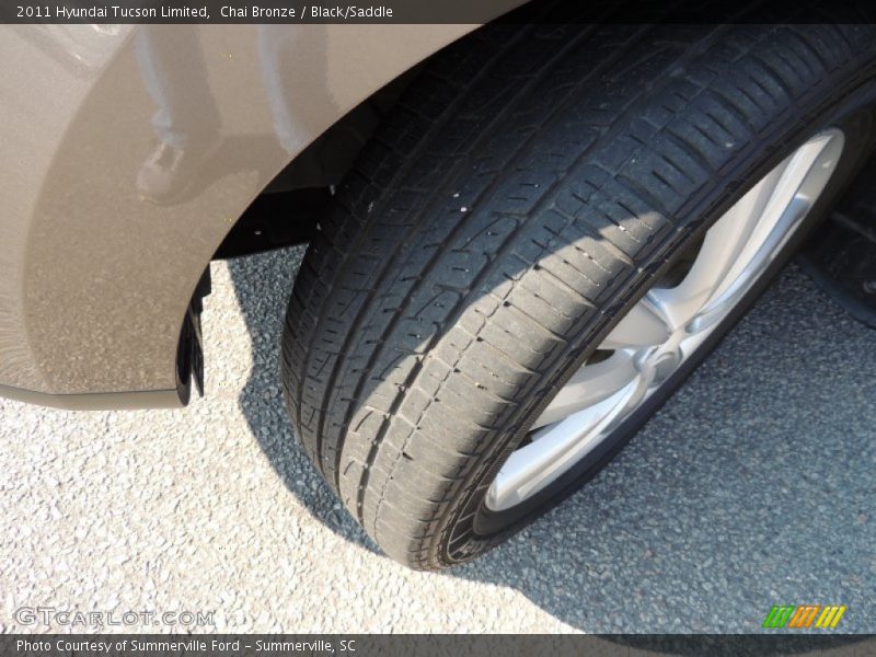 Chai Bronze / Black/Saddle 2011 Hyundai Tucson Limited
