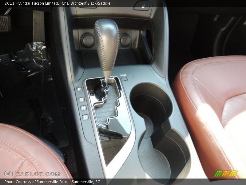 Chai Bronze / Black/Saddle 2011 Hyundai Tucson Limited
