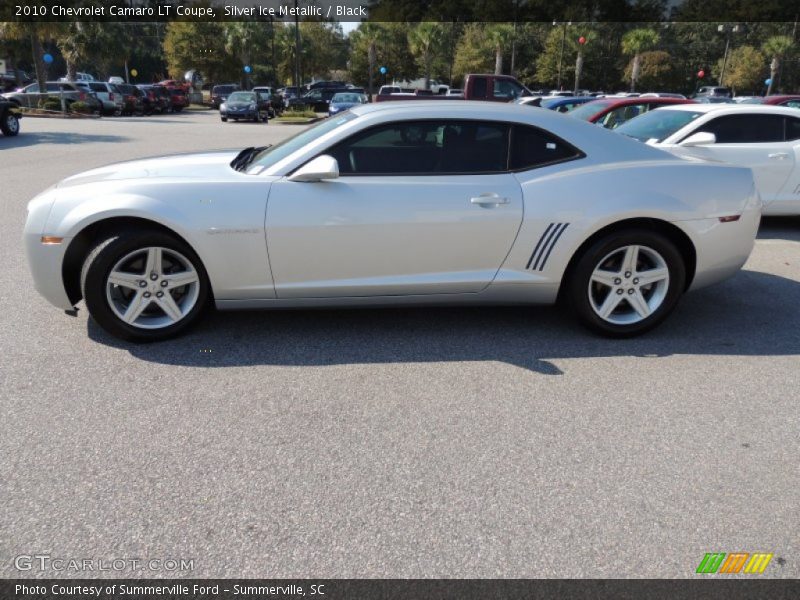 Silver Ice Metallic / Black 2010 Chevrolet Camaro LT Coupe