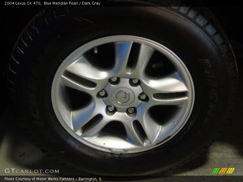Blue Meridian Pearl / Dark Gray 2004 Lexus GX 470