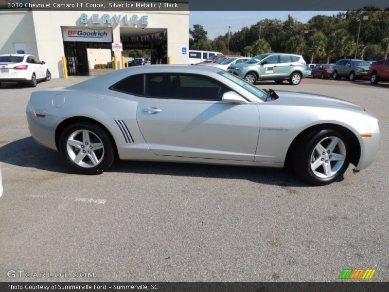 Silver Ice Metallic / Black 2010 Chevrolet Camaro LT Coupe