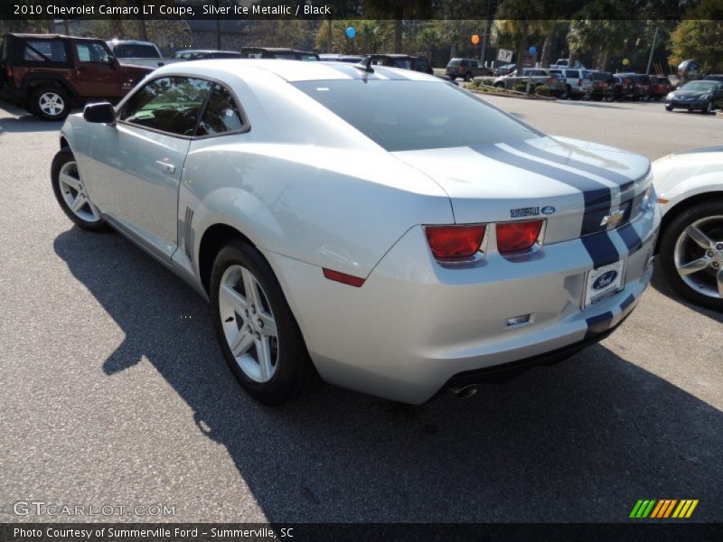 Silver Ice Metallic / Black 2010 Chevrolet Camaro LT Coupe