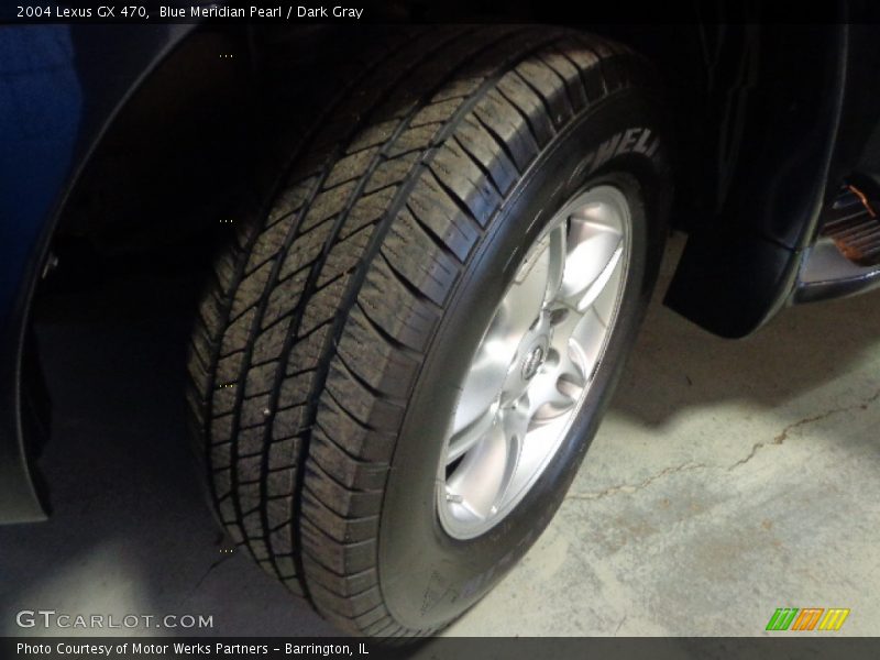 Blue Meridian Pearl / Dark Gray 2004 Lexus GX 470