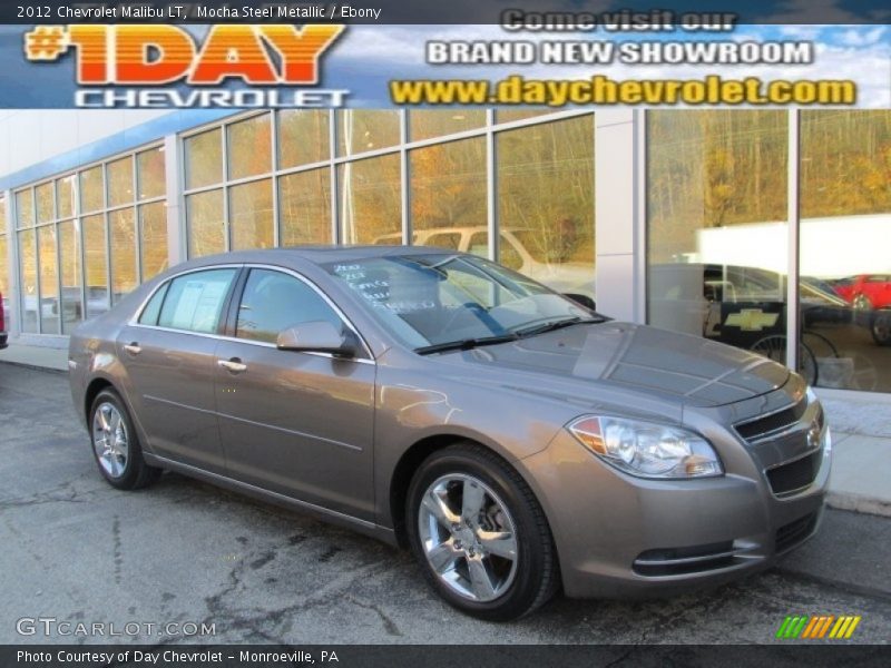 Mocha Steel Metallic / Ebony 2012 Chevrolet Malibu LT