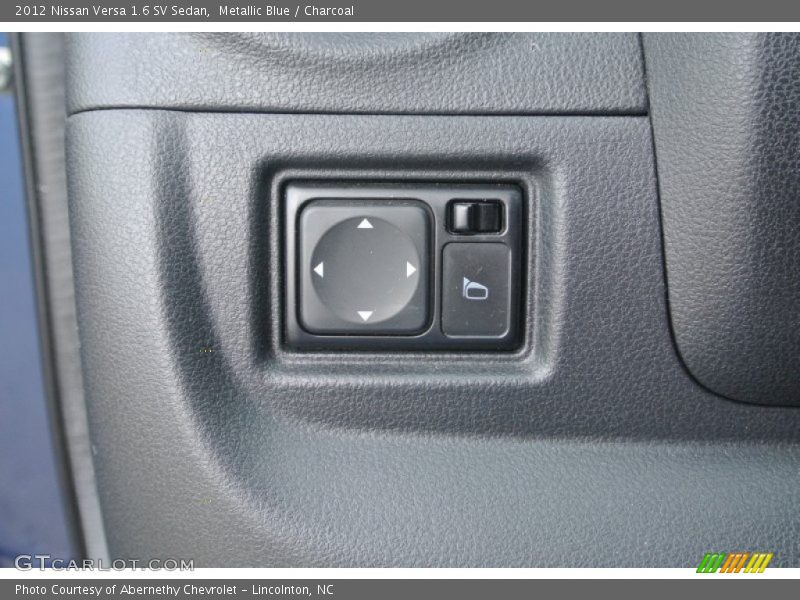 Metallic Blue / Charcoal 2012 Nissan Versa 1.6 SV Sedan