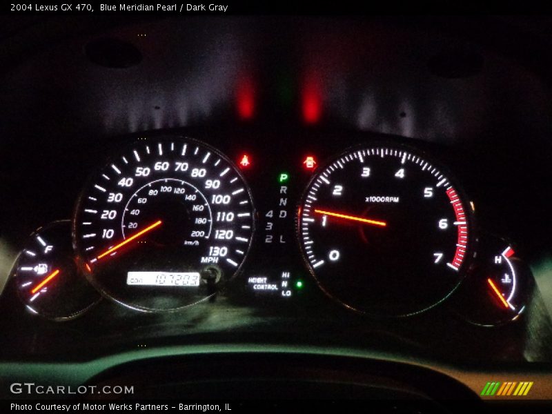 Blue Meridian Pearl / Dark Gray 2004 Lexus GX 470