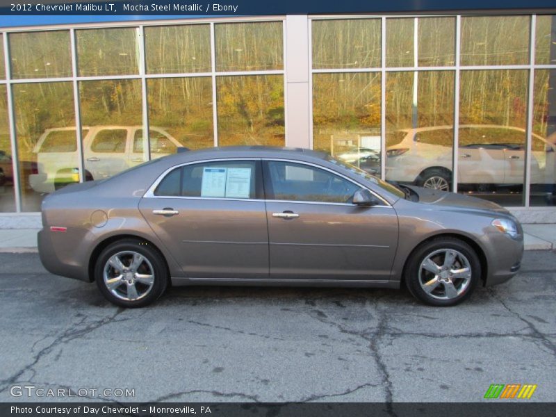 Mocha Steel Metallic / Ebony 2012 Chevrolet Malibu LT