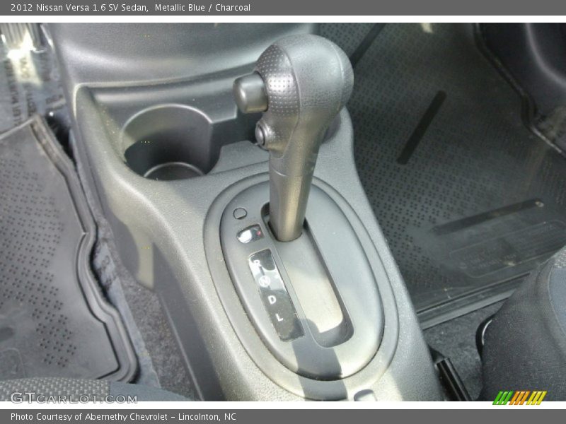 Metallic Blue / Charcoal 2012 Nissan Versa 1.6 SV Sedan
